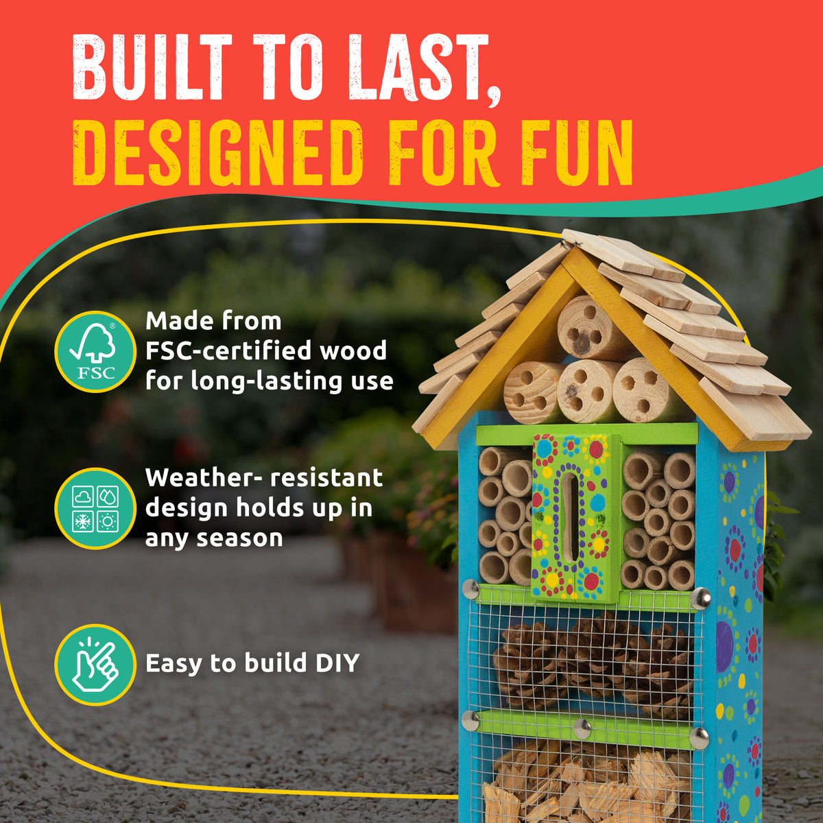 Bug Hotel 4 Pack BGHWK04