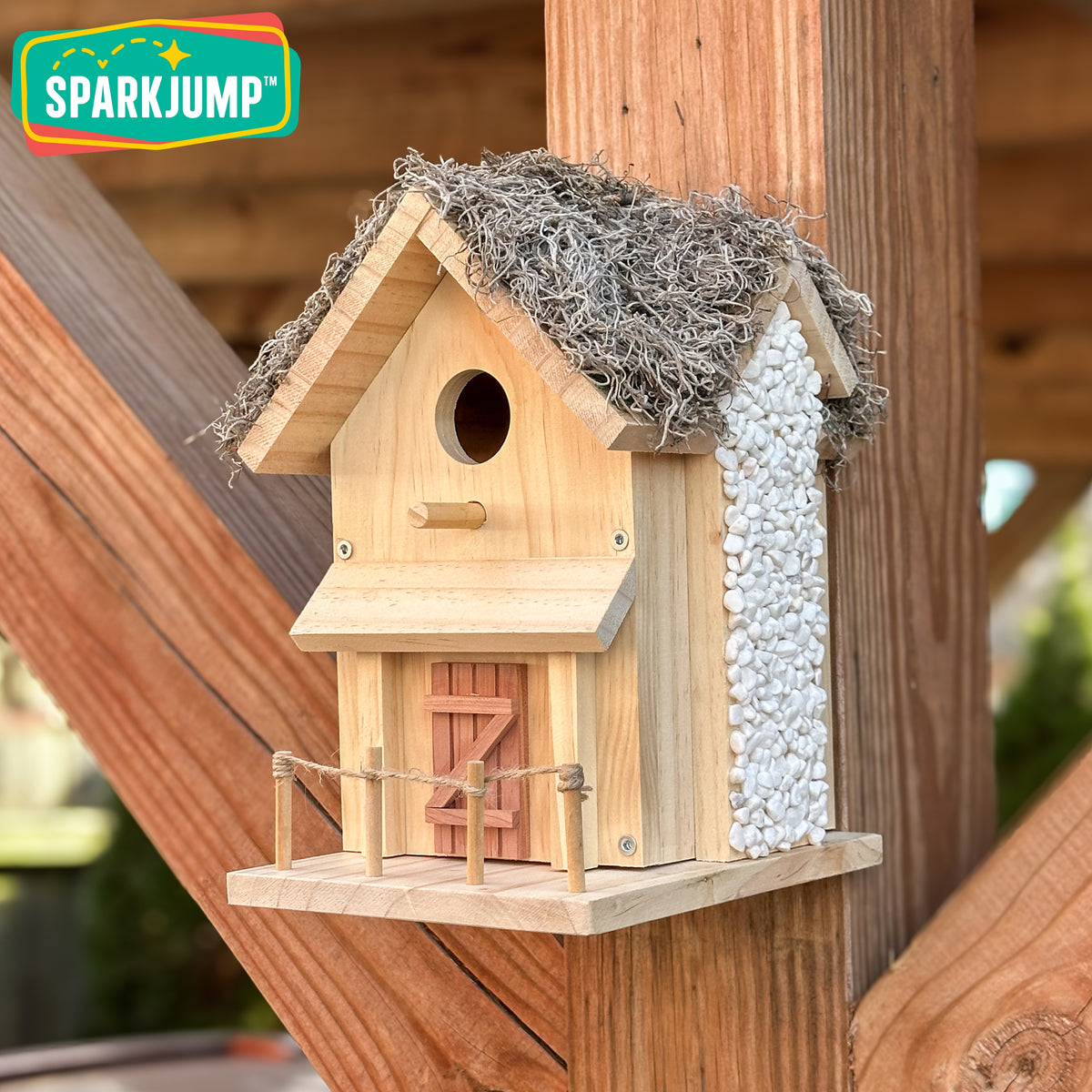 Cottage Birdhouse Woodworking Kit