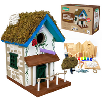 Cottage Birdhouse 4 Pack CBDHWK04