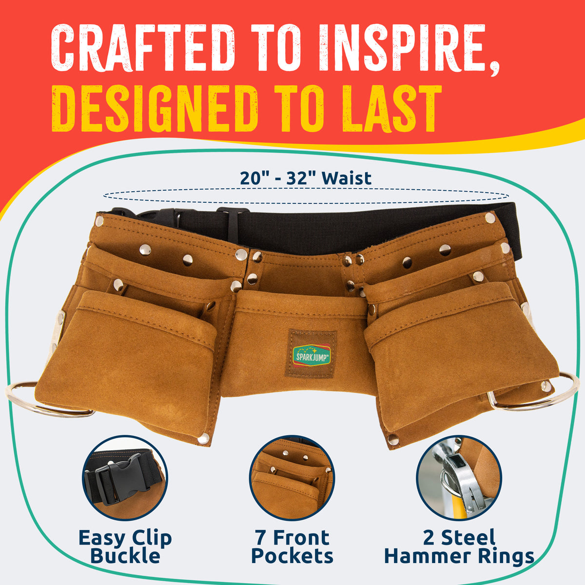 Kids Tool Belt Set 4 Pack KTBSG04