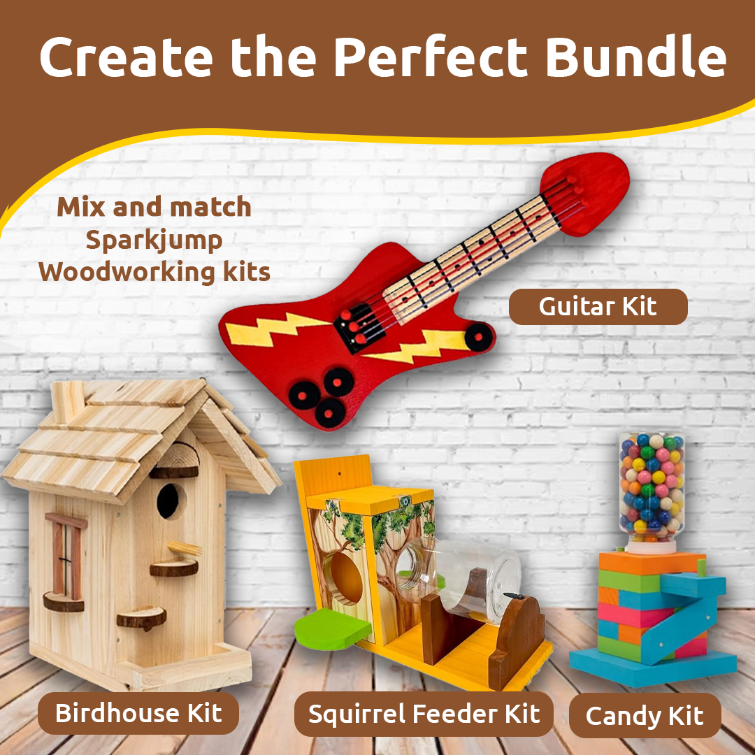 Modern Birdhouse 4 Pack MBHWK04