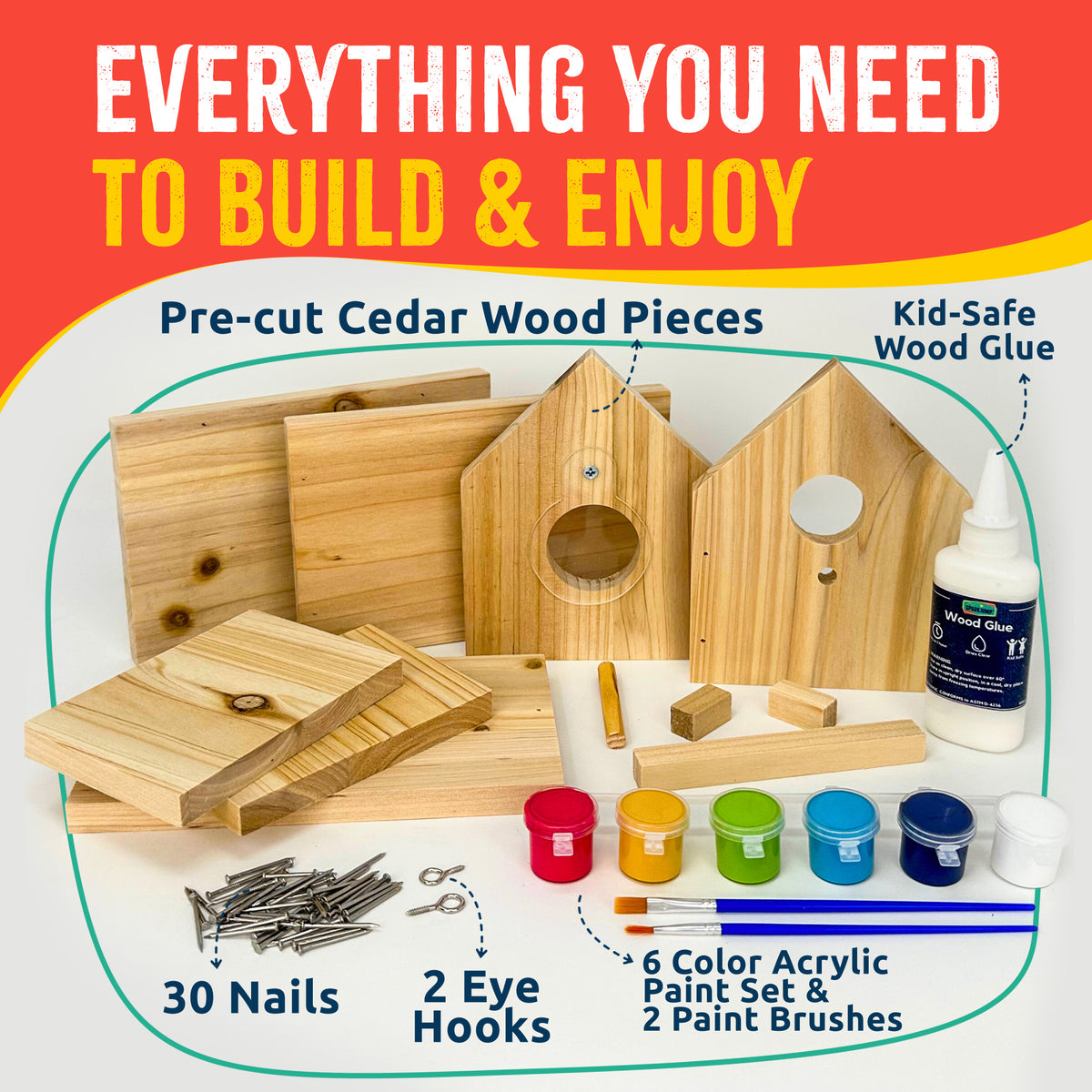 JR Birdhouse 4 Pack JRBDH04