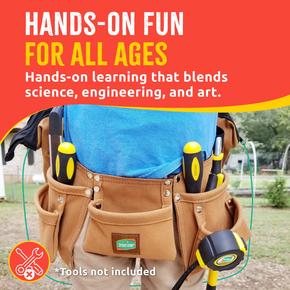 Kids Tool Belt Set 4 Pack KTBSG04