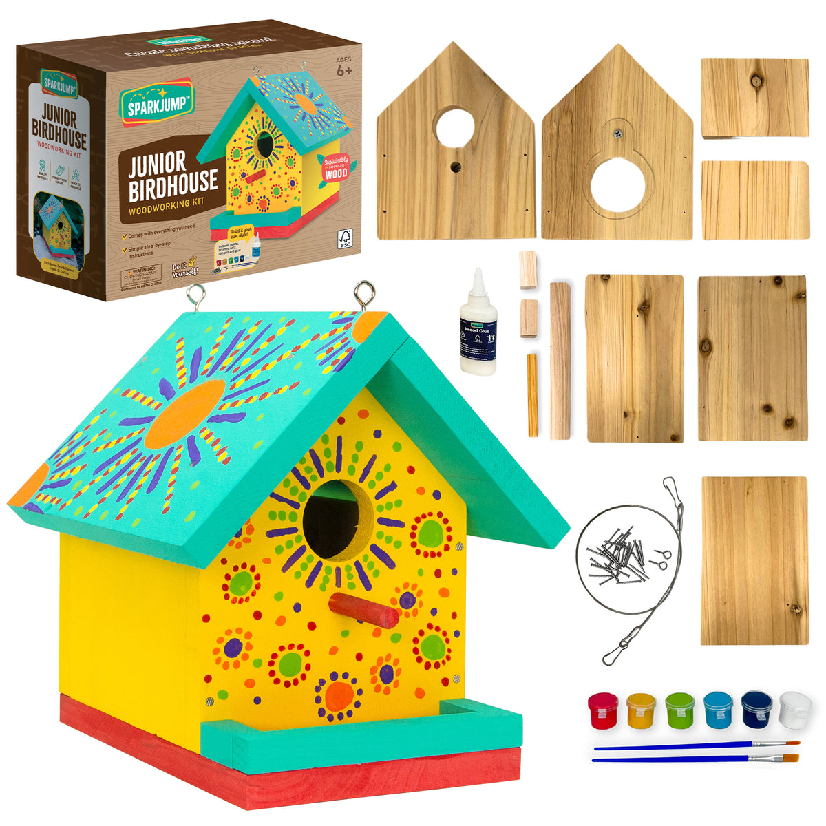 JR Birdhouse 4 Pack JRBDH04