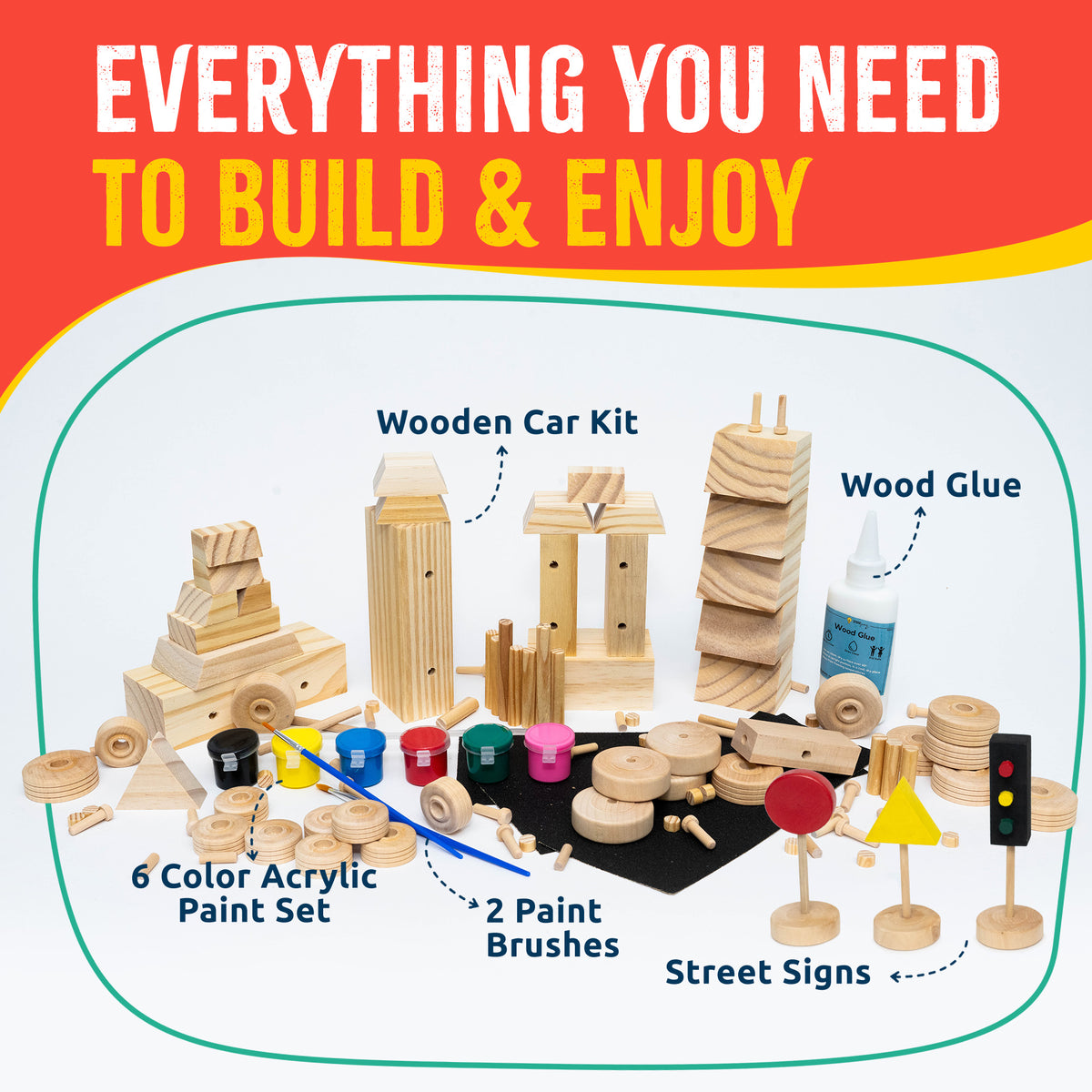 Car Woodworking Kit