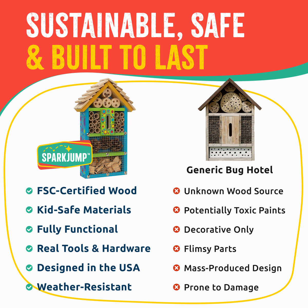 Bug Hotel 4 Pack BGHWK04
